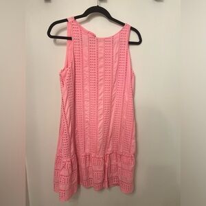 Vineyard Vines Eyelet Pink Dresss